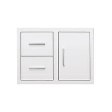 Load image into Gallery viewer, 2-Drawer and Access Door Combo with Hidden Hinge for Outdoor Kitchen