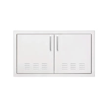 Load image into Gallery viewer, Horizontal Vented Double Access Door for Outdoor Kitchens