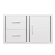 Load image into Gallery viewer, 2-Drawer and Access Door Combo with Hidden Hinge for Outdoor Kitchen