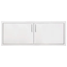 Load image into Gallery viewer, 36" 2-Drawer Dry Storage Pantry & Enclosed Cabinet Combo for Outdoor Kitchens