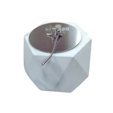 Load image into Gallery viewer, Diamond Tabletop Concrete Firepit Stainless Steel Burner