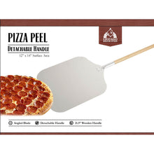 Load image into Gallery viewer, Pizza Peel with Detachable Wood Handle