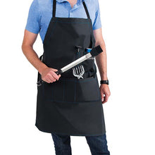 Load image into Gallery viewer, Black Grilling Apron