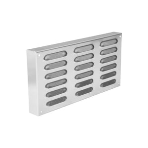 Masonry Island Vent Panel for Building Outdoor Kitchens