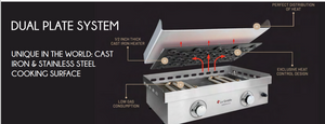 Le Griddle- The Wee Built-In Gas Griddle (1-burner)