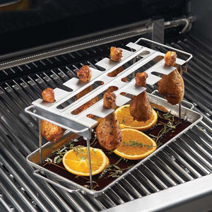 Broil King Stainless Steel Wing Rack and Pan