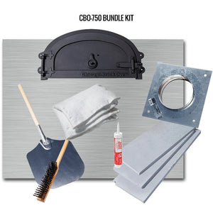 Hybrid Gas or Wood Fired (Pizza Oven) 750 DIY Kit