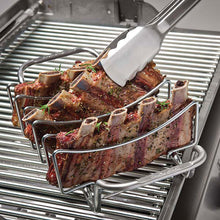 Load image into Gallery viewer, Stainless Steel Rib Rack - for Barbecue Grills