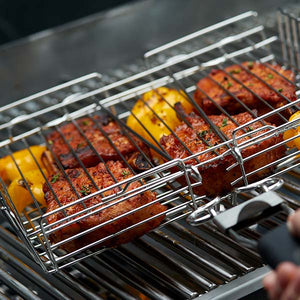 Stainless Steel Adjustable Grill Basket